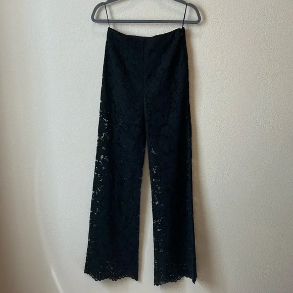 Sans Faff London Lace Flared Pants - Picture 4 of 9
